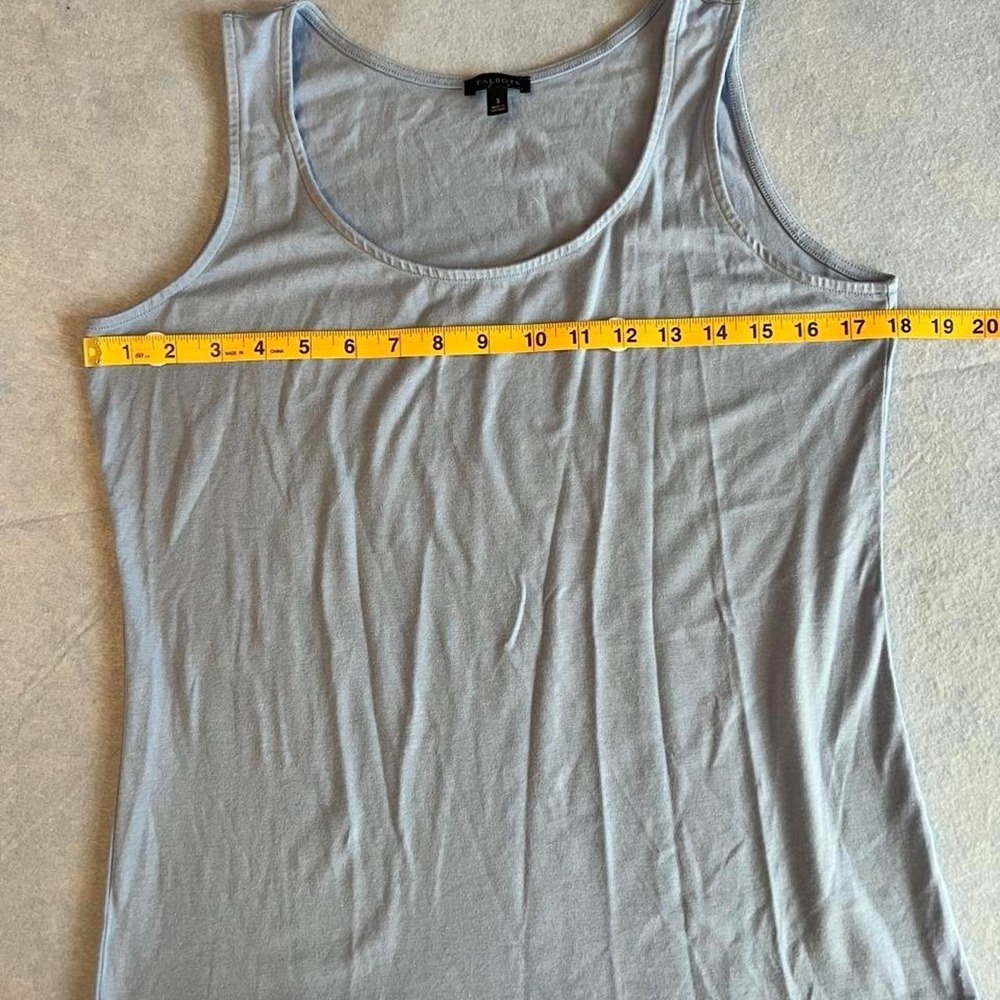 Talbots Light Blue Tank Top Size Small Women Excellent Condition
